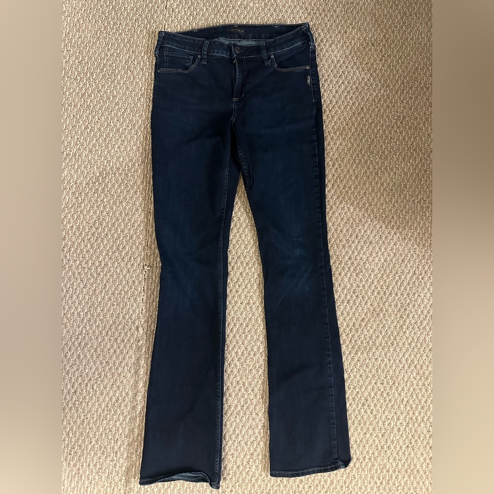Silver Jeans Dark Indigo Boot Cut Women's Jeans